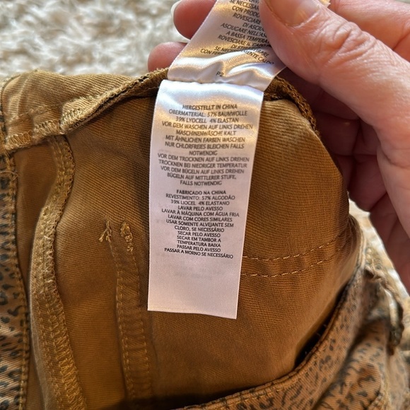 Joie Cheetah Print Skinny Jeans Size 26 - Picture 15 of 15